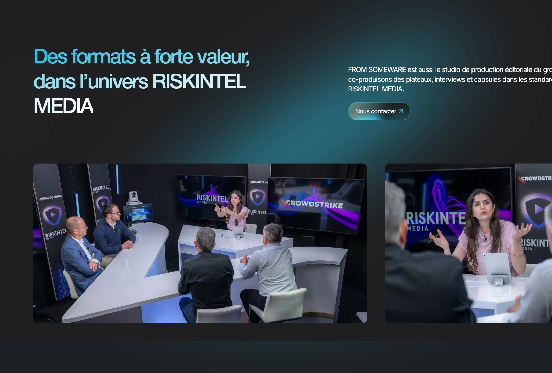 From Someware, studio de production éditoriale de Riskintel Media