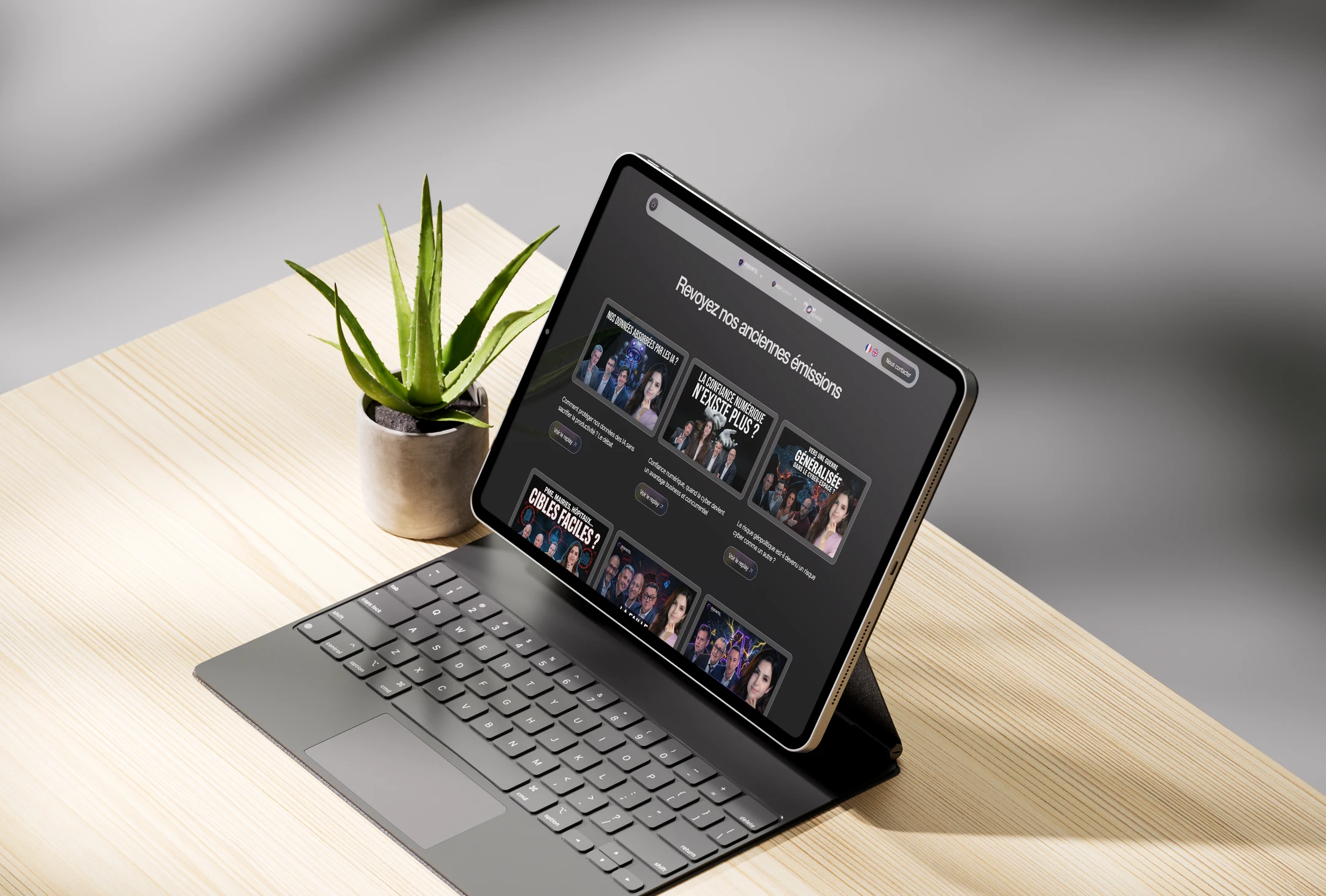 Replays des émissions Riskintel Media sur iPad