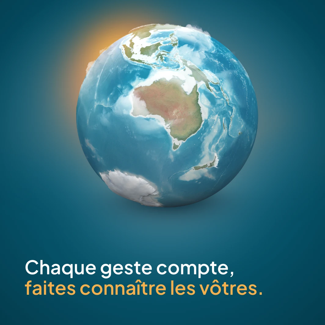Chaque geste compte : la Terre en lumière