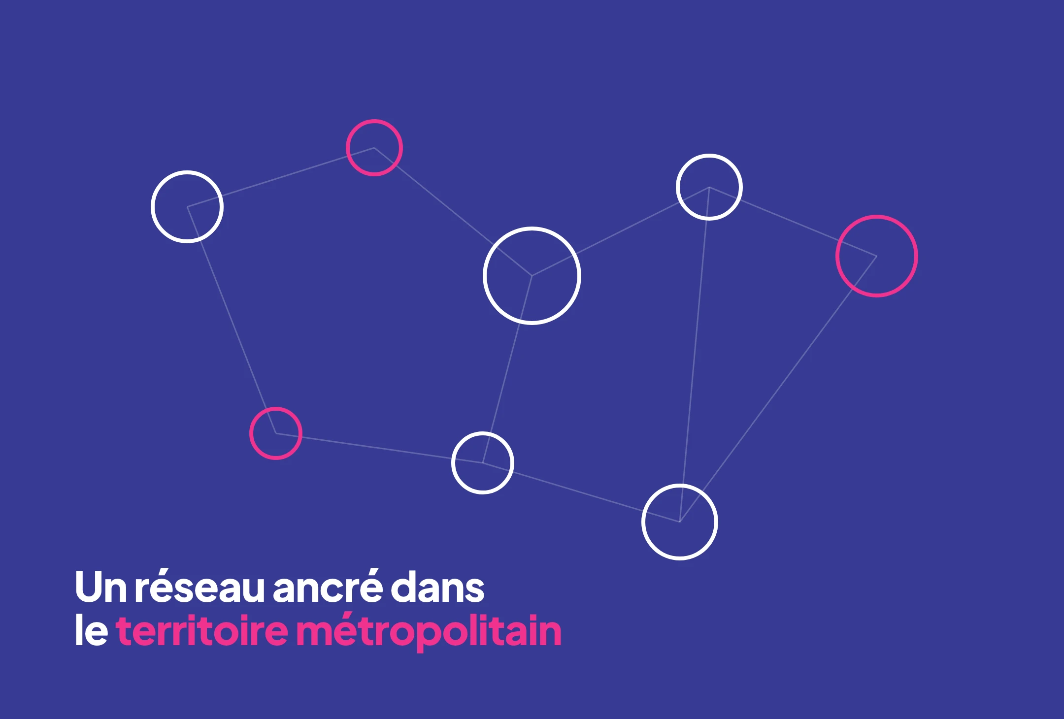 Un réseau ancré dans le territoire métropolitain