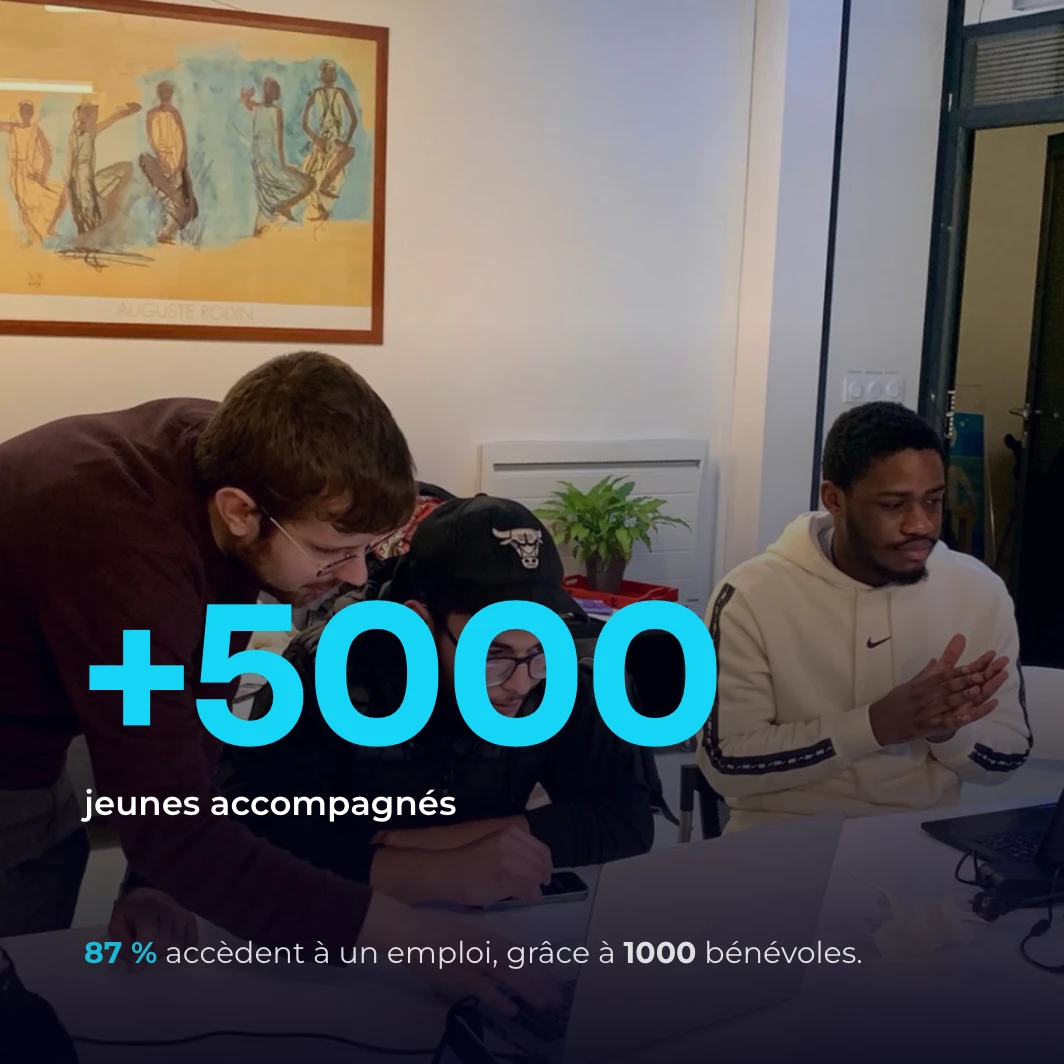 +5000 jeunes accompagnés par Les Ombres