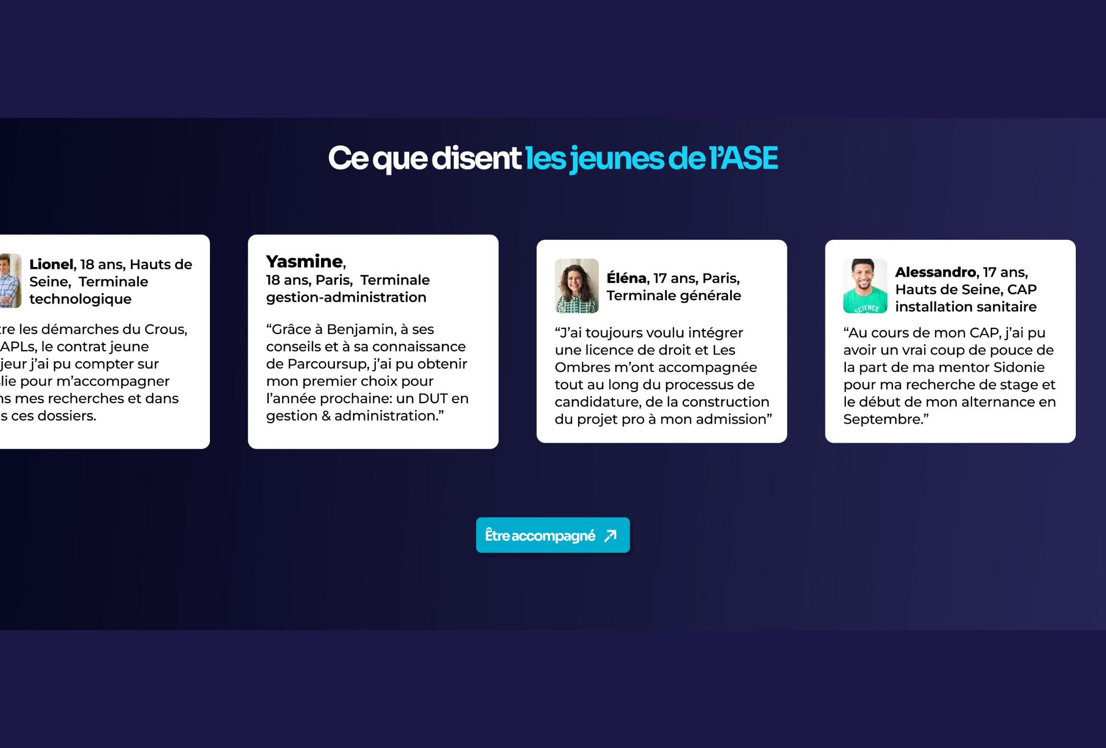 Ce que disent les jeunes de l'ASE
