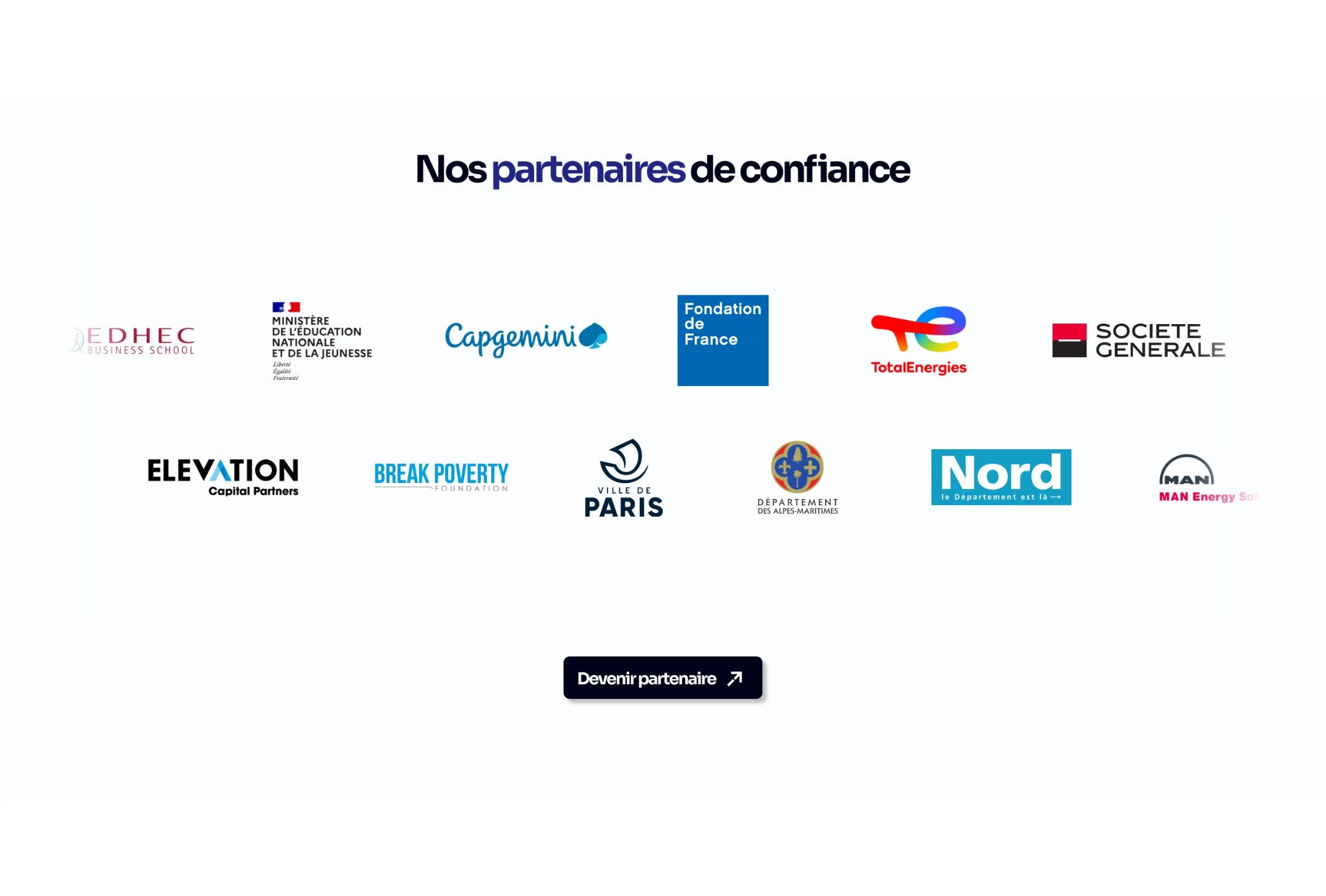 Les partenaires des Ombres