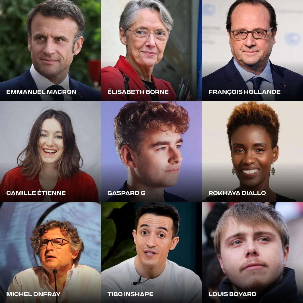 Personnalités reçues par Le Crayon