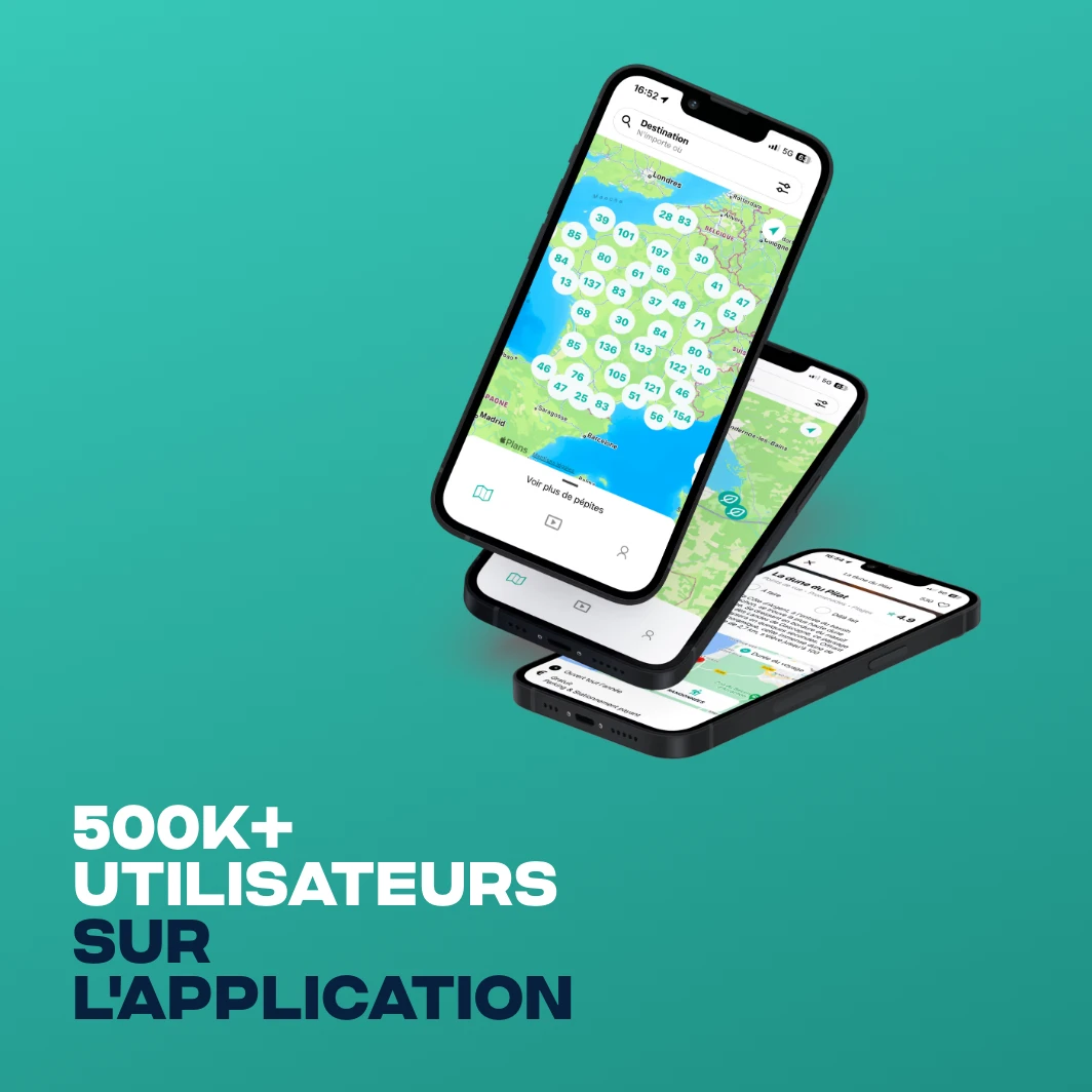 L'application Les Pépites de France