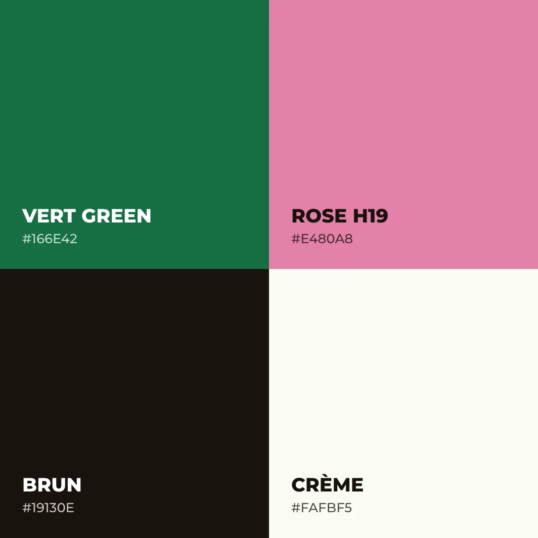 Couleurs de H19