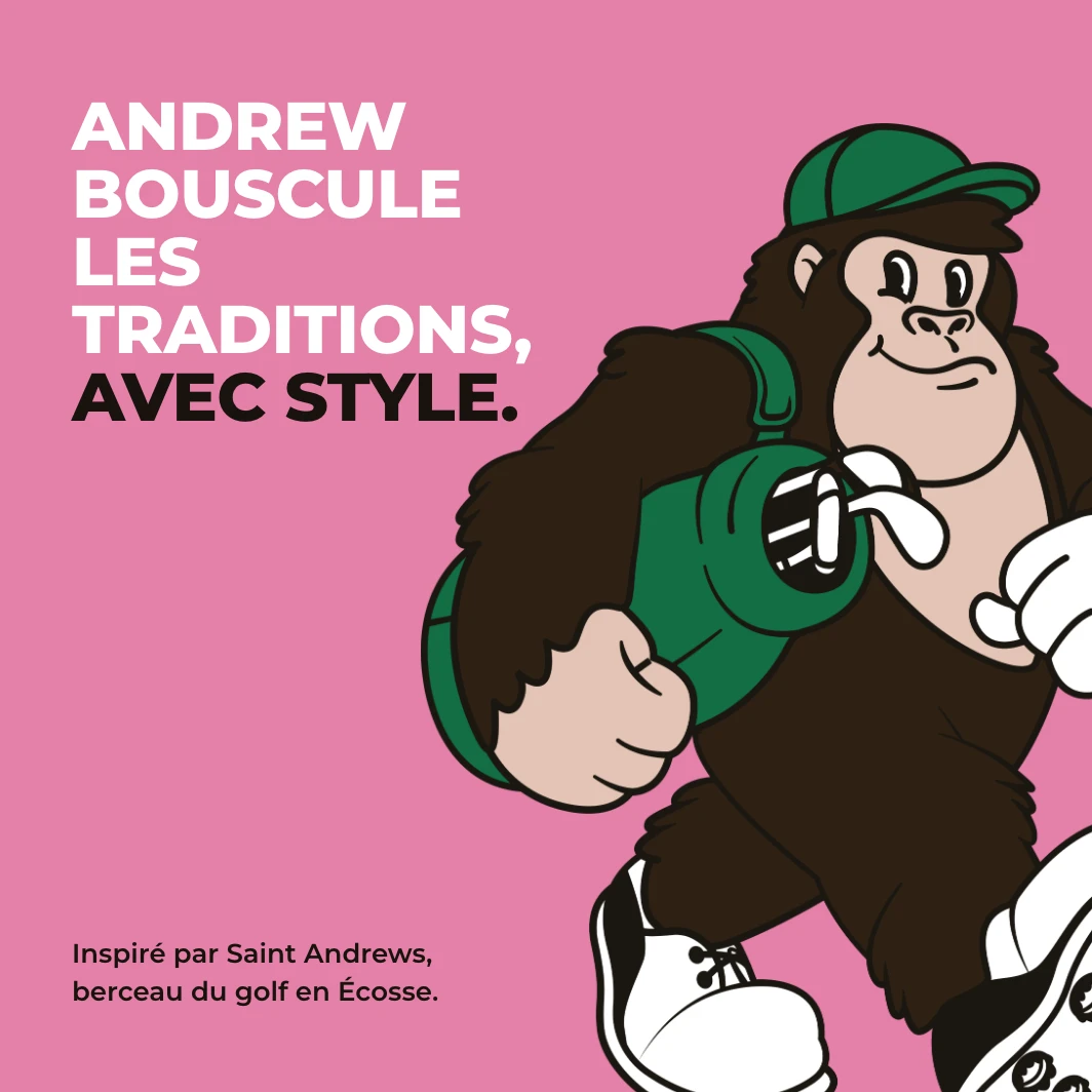 Andrew, la mascotte de H19