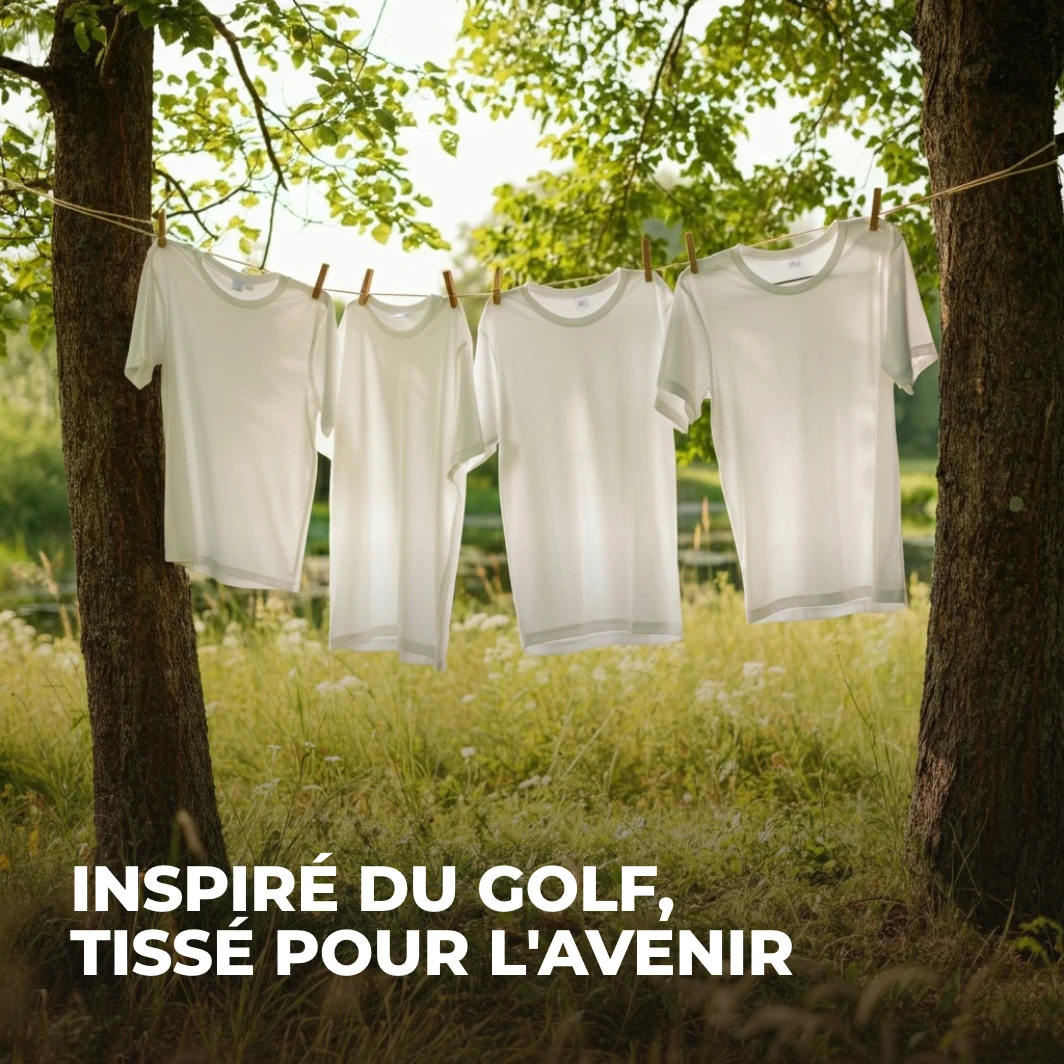 Inspiré du golf, tissé pour l'avenir