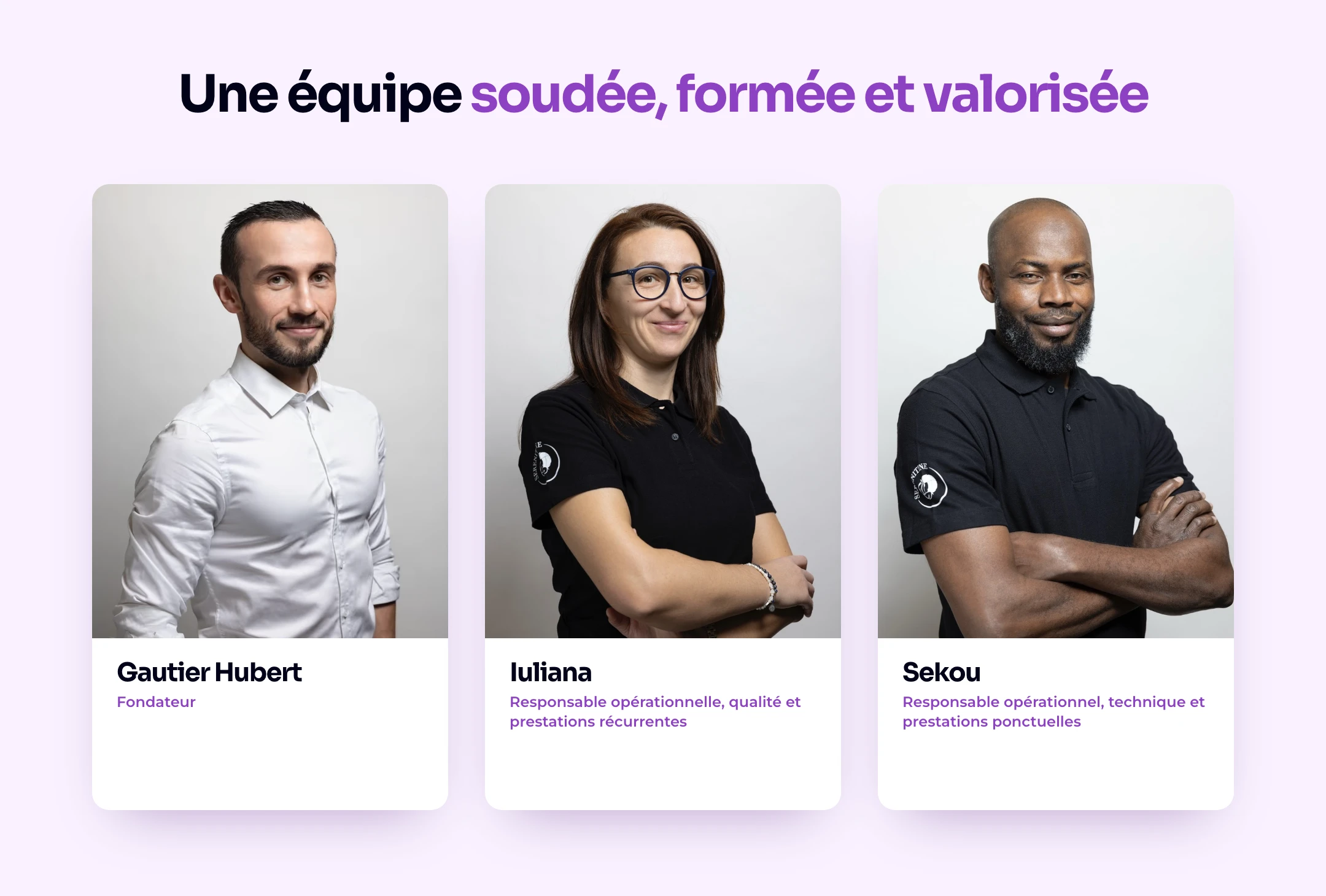 L'équipe Serenitine
