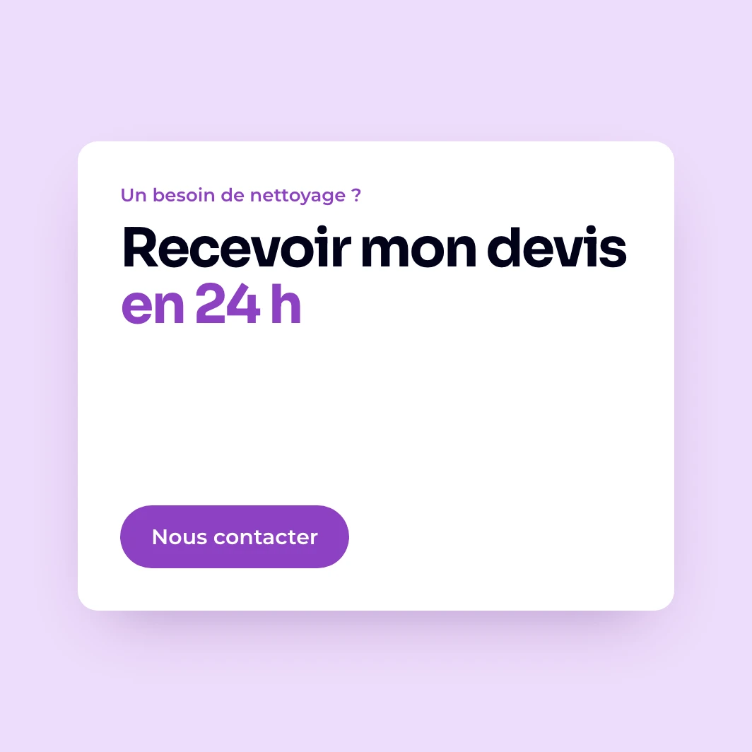 Recevoir son devis en 24 h