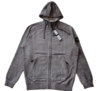 Stone Island Dust Zip Up Hoodie