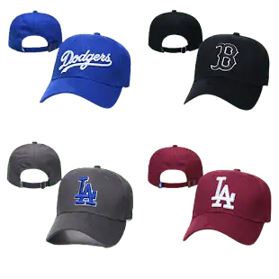 Adjustable MLB Baseball Hats (38 Variants)