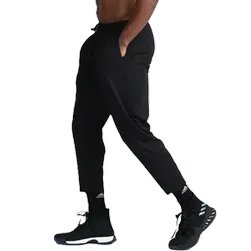 Blank Men's Casual Sports Trousers (Black)