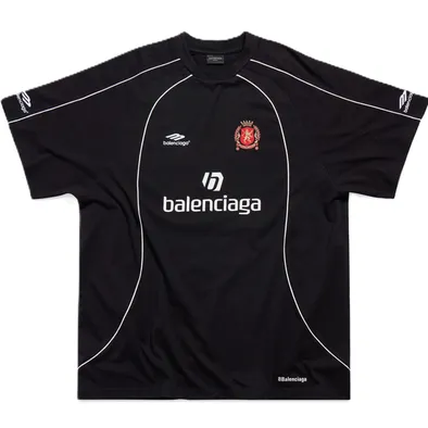 Balenciaga Football Jersey Black
