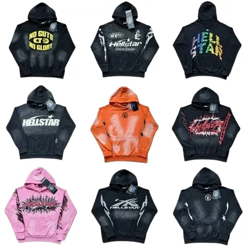 Bunch of Hellstar Graphic Hoodies