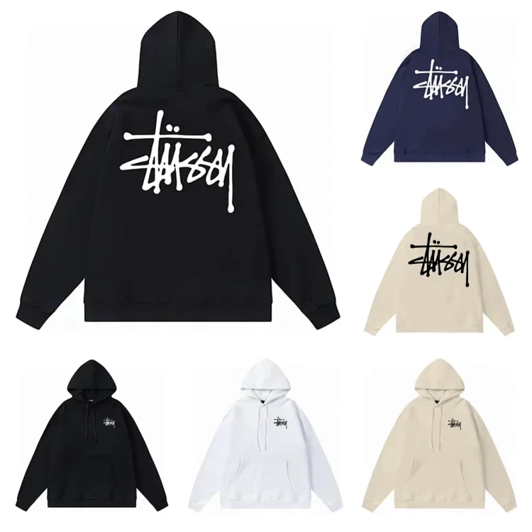 Bunch of St��ssy Logo Hoodies
