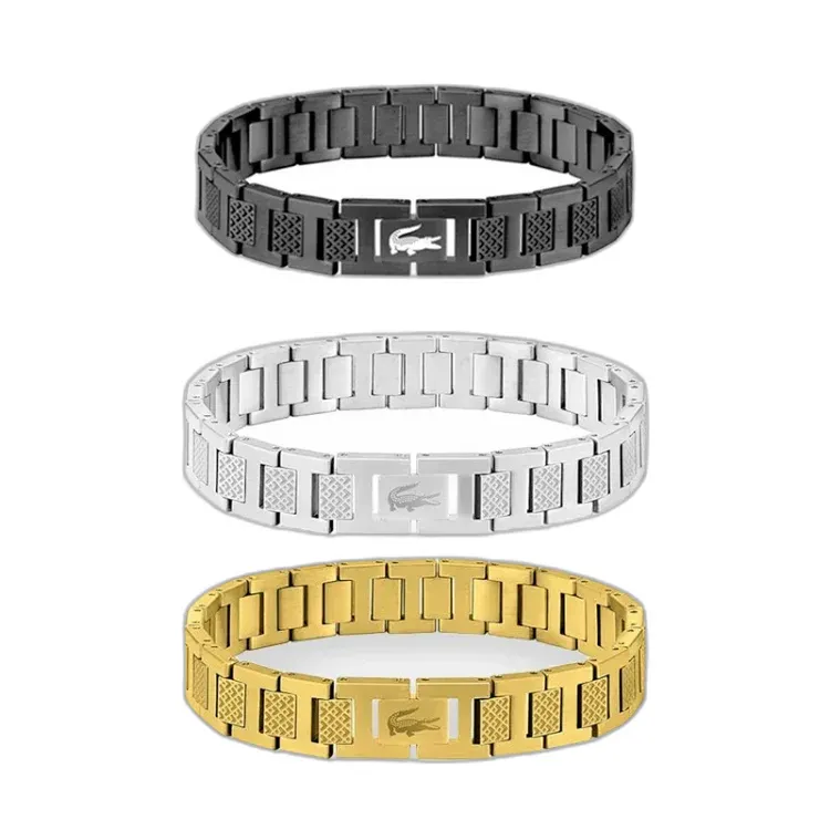 Bunch of Lacoste Metal Bracelets