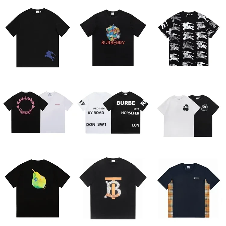 Bunch of Burberry Tees