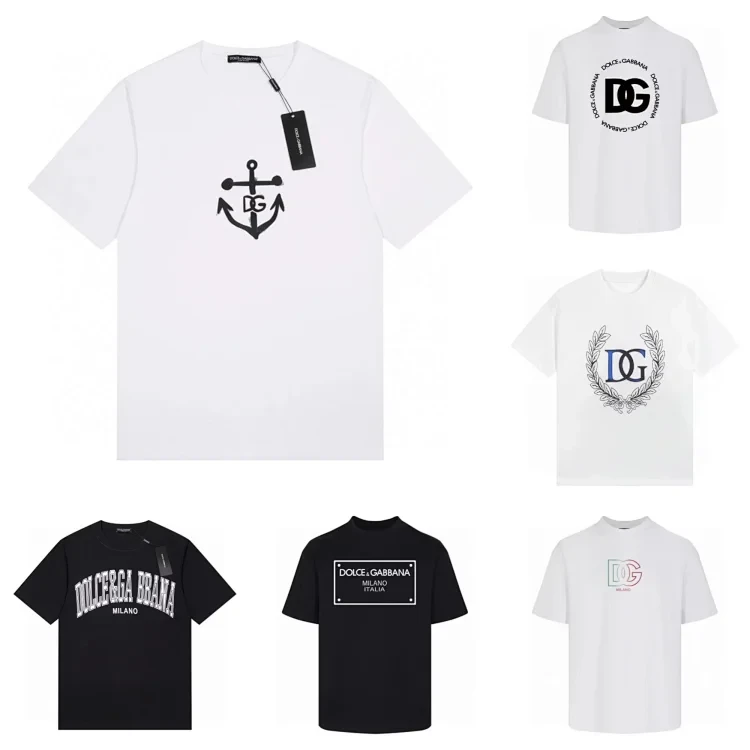 Dolce & Gabbana Logo Graphic Tees