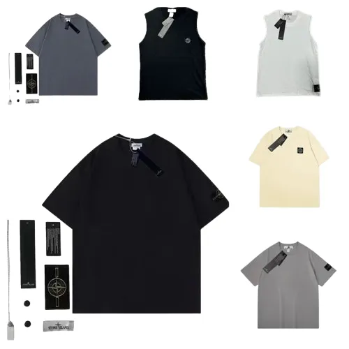 Stone Island Basic Logo Patch Tees