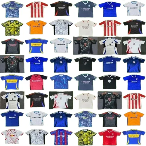 Bunch of Football Jerseys