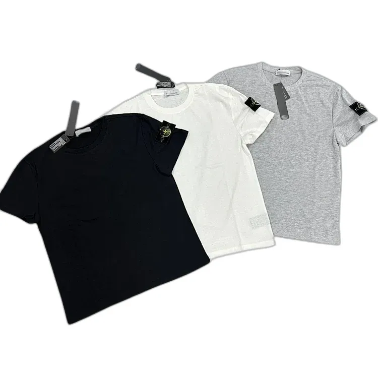 Stone Island Badge Tees (3 Variants)