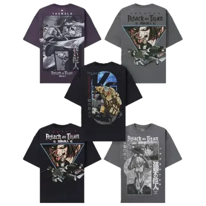 YoungLA x Attack On Titan Tees #2