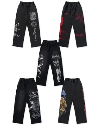 YoungLA x Attack On Titan Pants