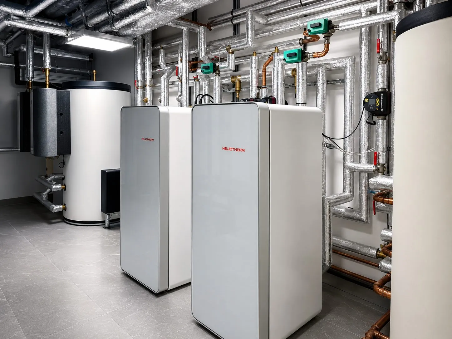 Sevenoaks project - heat pump units