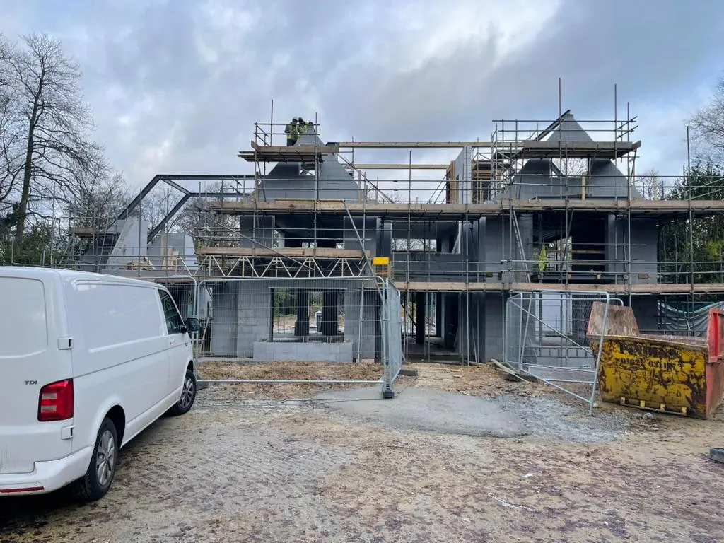 Sevenoaks project - new-build construction