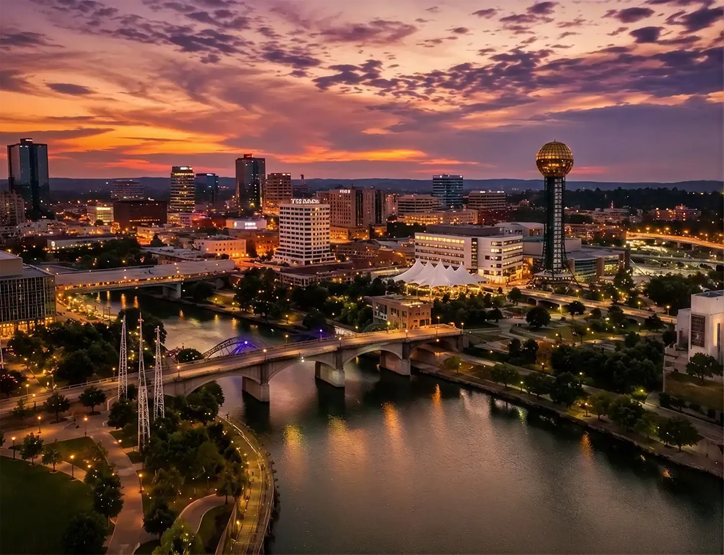 Knoxville, Tennessee skyline