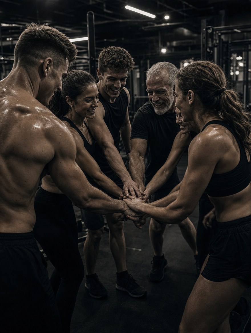 Athlète à l'entraînement chez Odyssée Academy