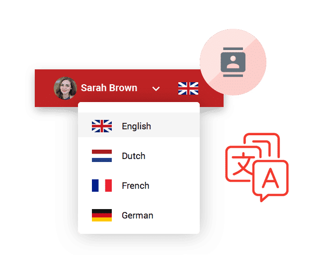 Choose your own language settings