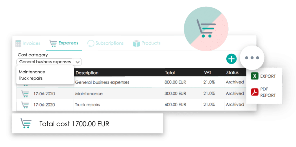 Track internal purchases