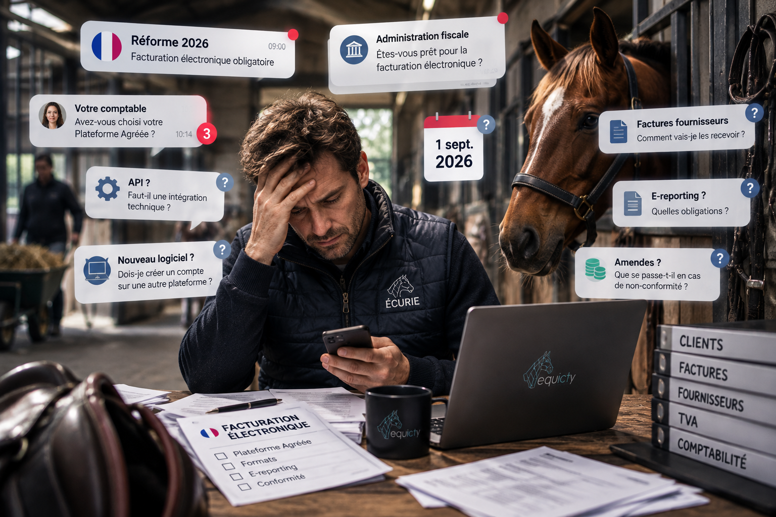 Stalmanager dépassé par les notifications de la réforme 2026