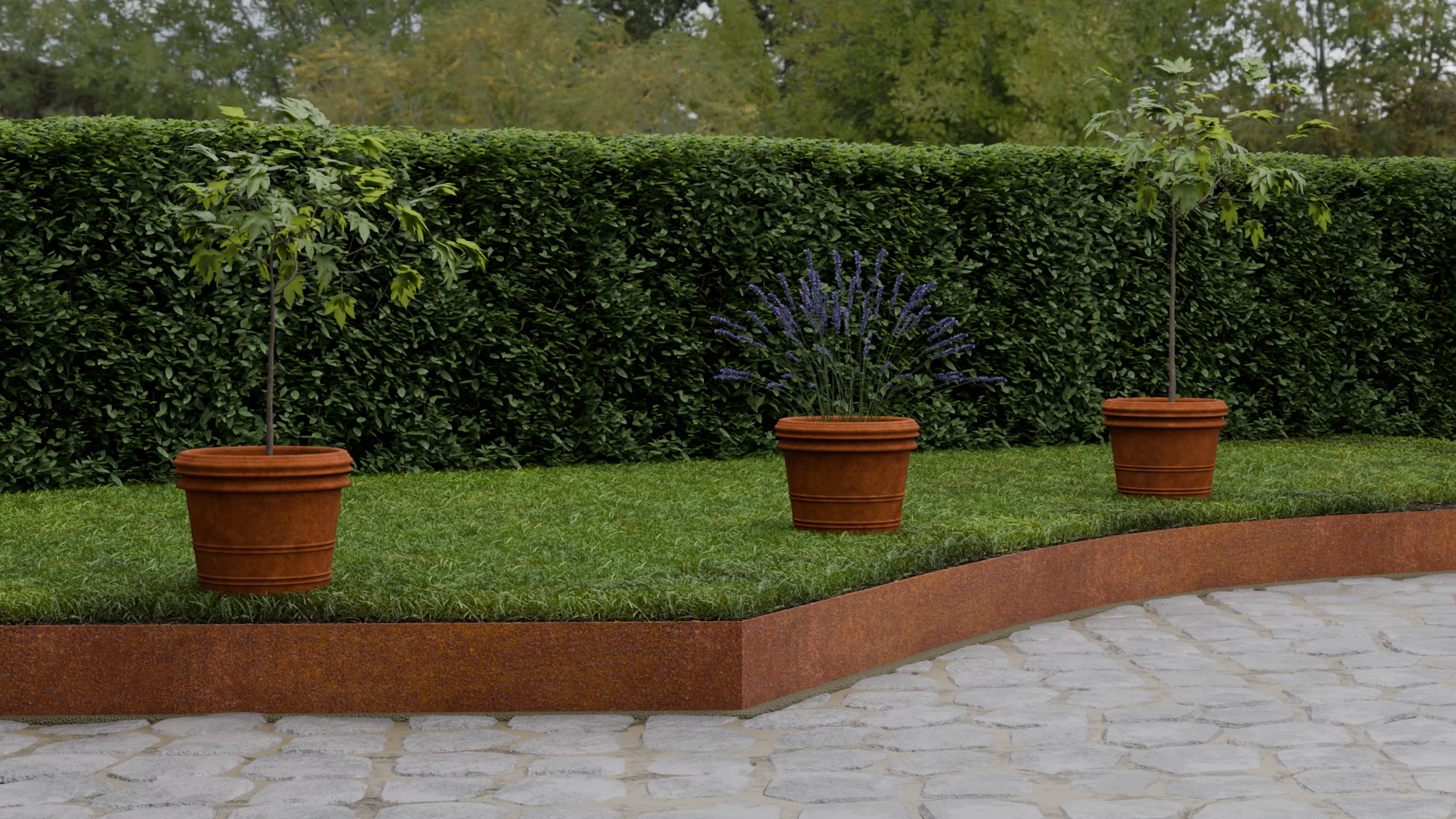 Urban landscape edging product gallery image