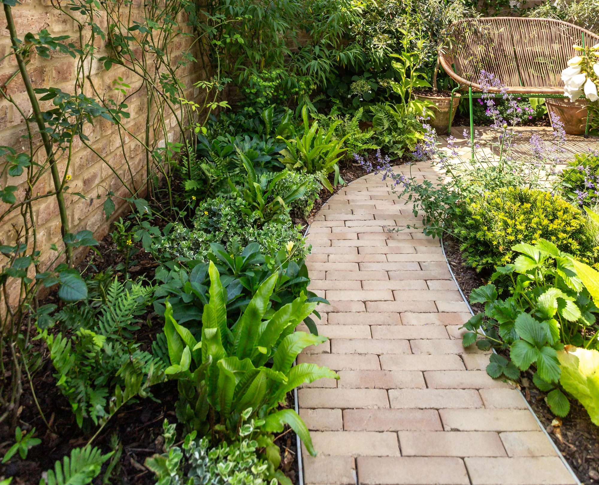 Naturalistic Wildlife Garden commercial landscape project