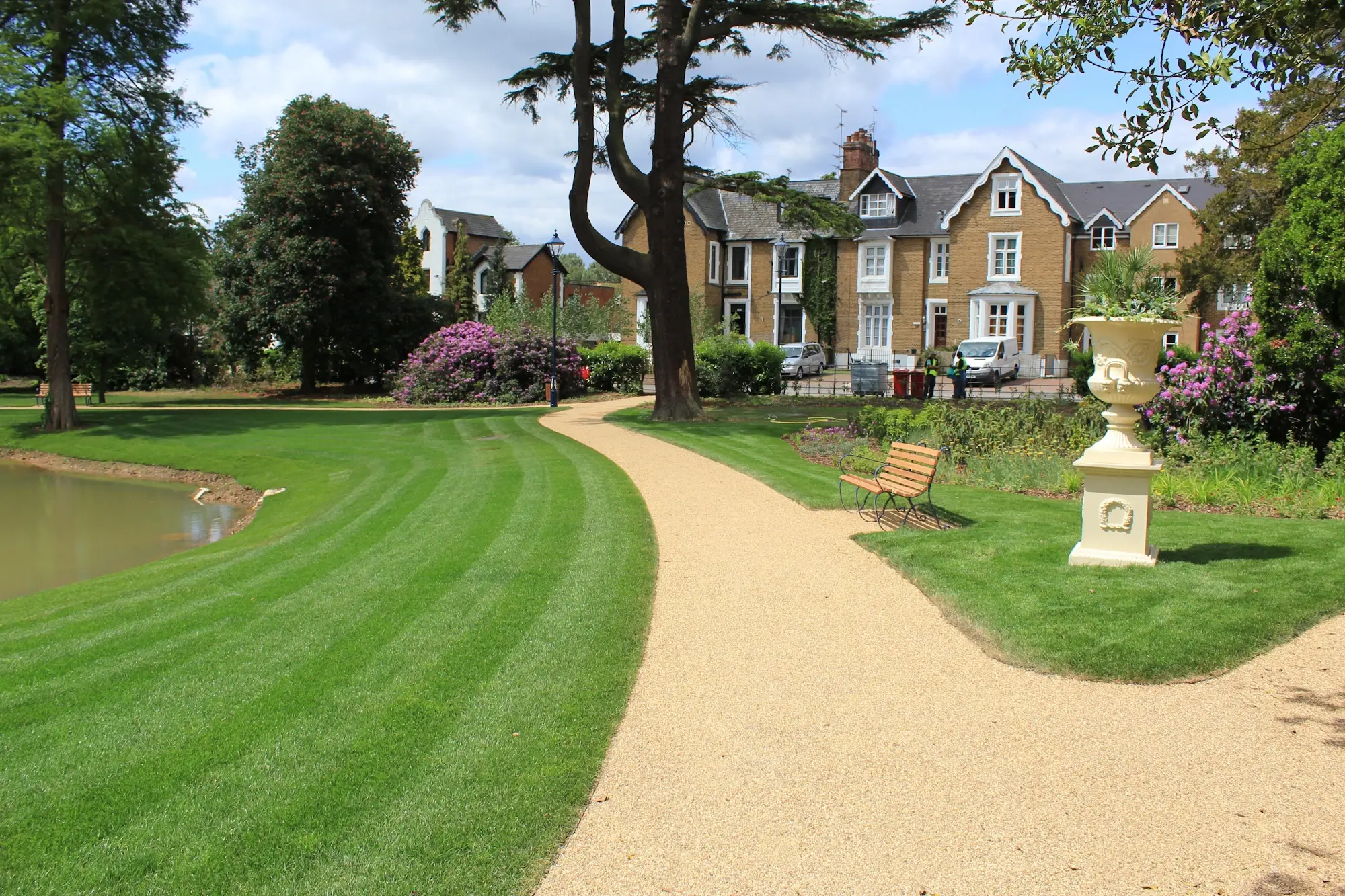 Herschel Park, Slough commercial landscape project