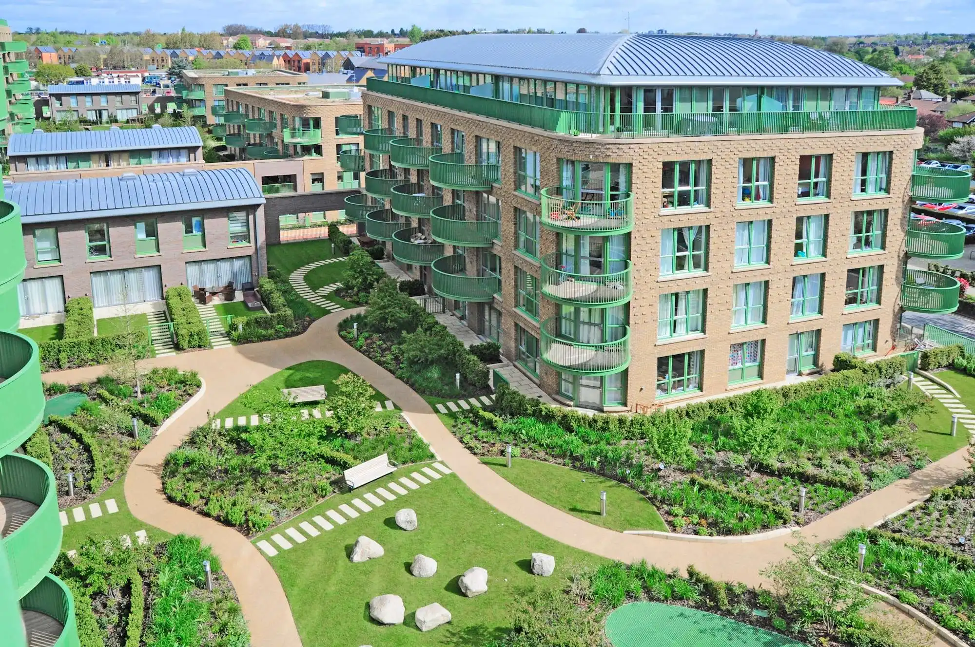 Kidbrooke Village commercial landscape project