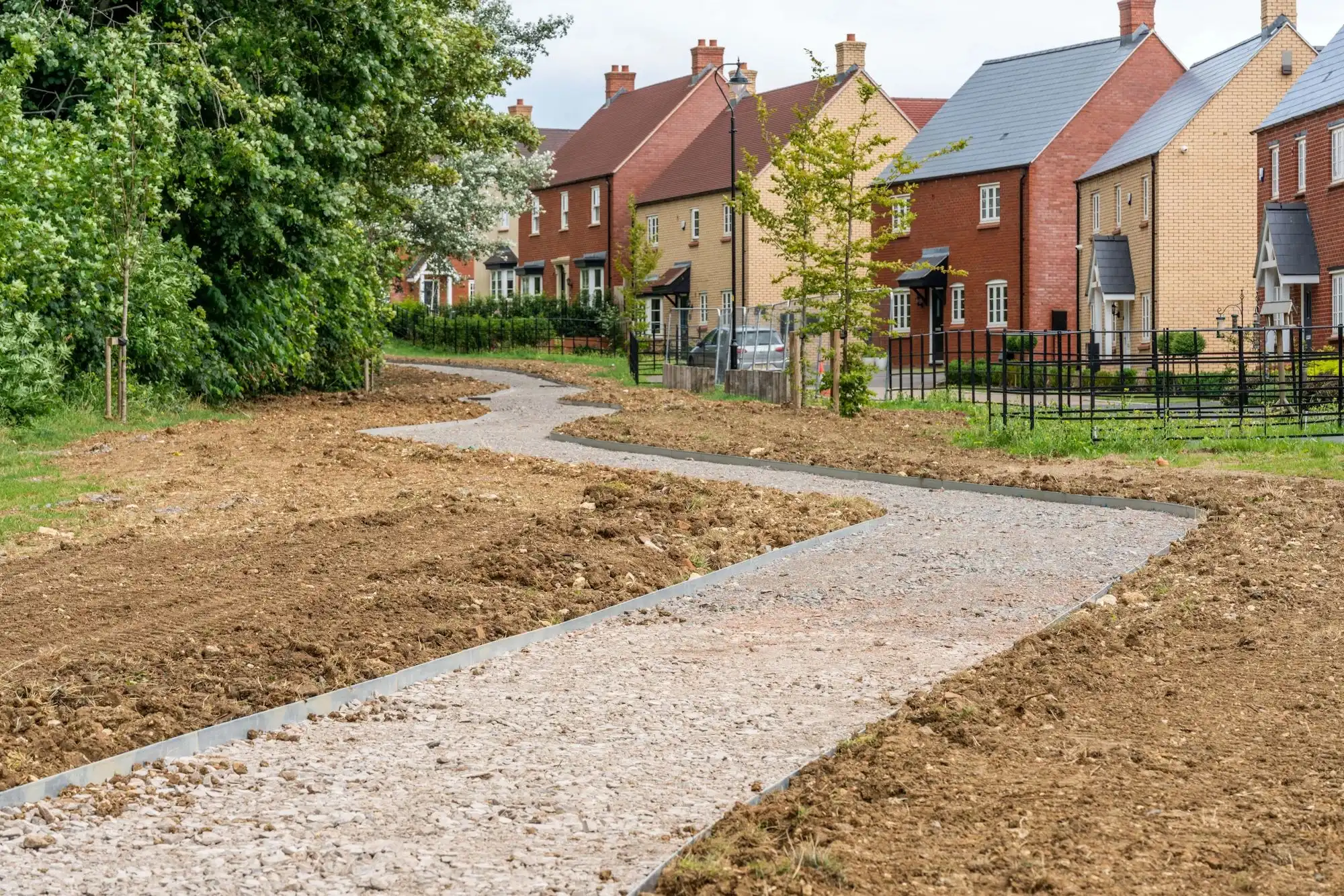 The Furlongs, Towcester commercial landscape project