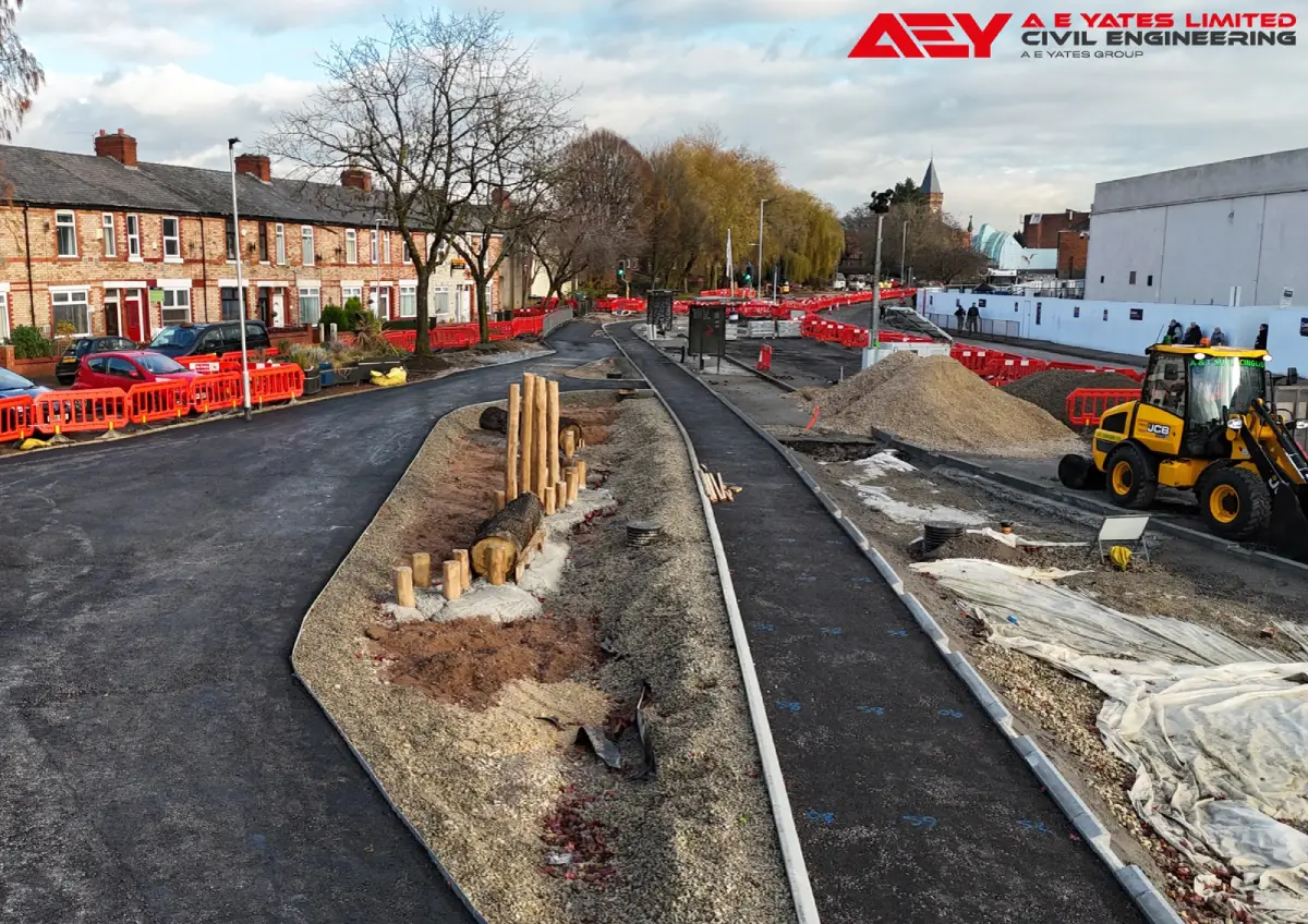 Kingsway, Stretford landscape project