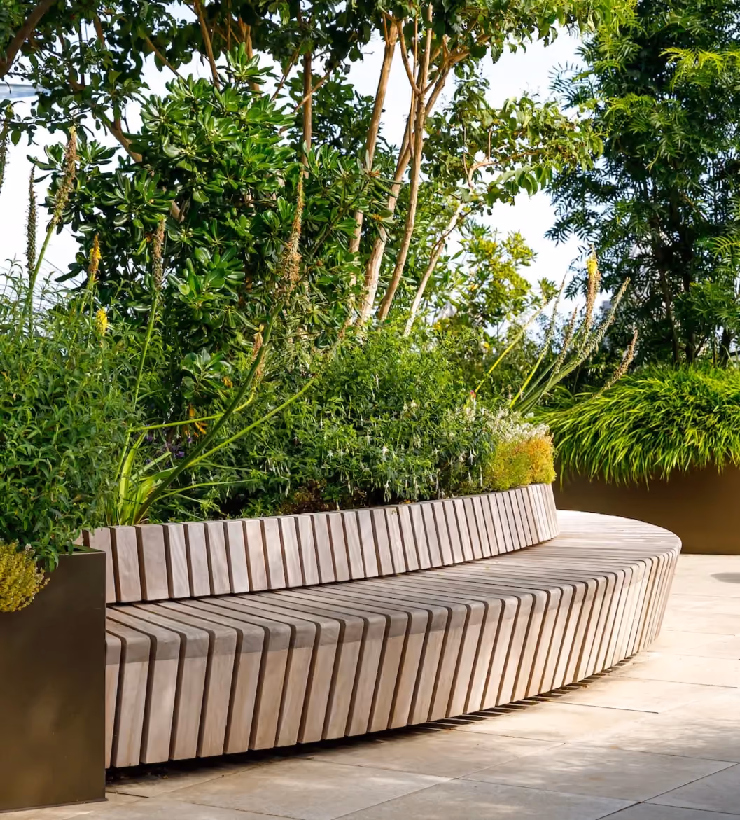 Integrated Seating planter image