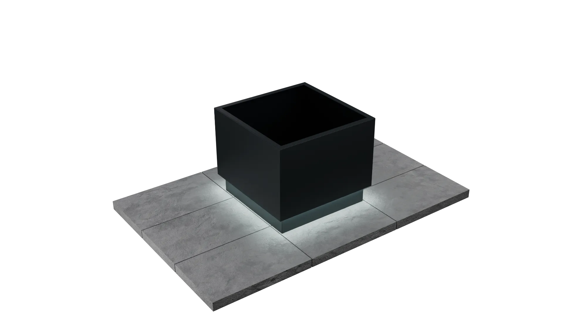 Nuvia freestanding planter image