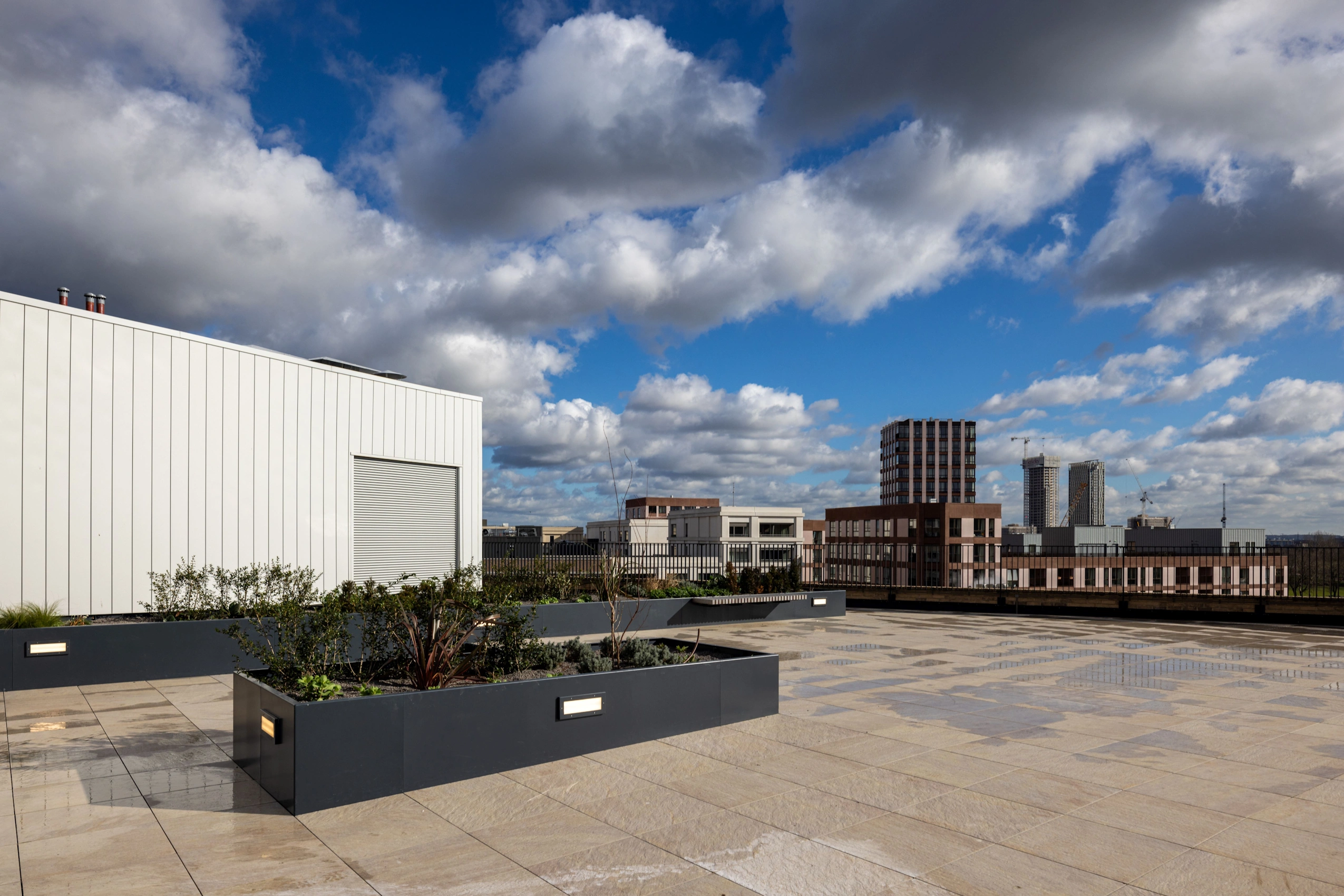 Sugarhouse Island roof terrace