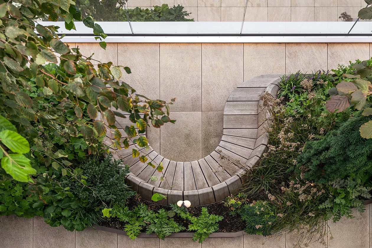Roof terrace