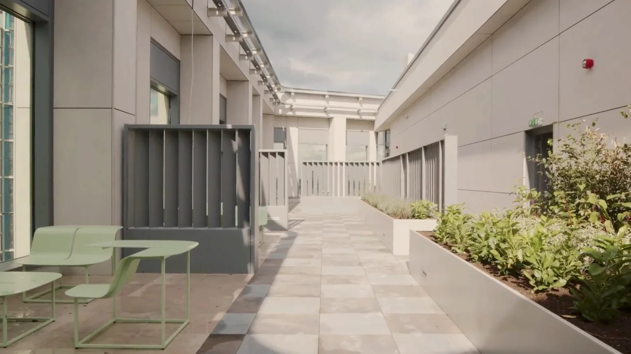 Raaft roof terrace