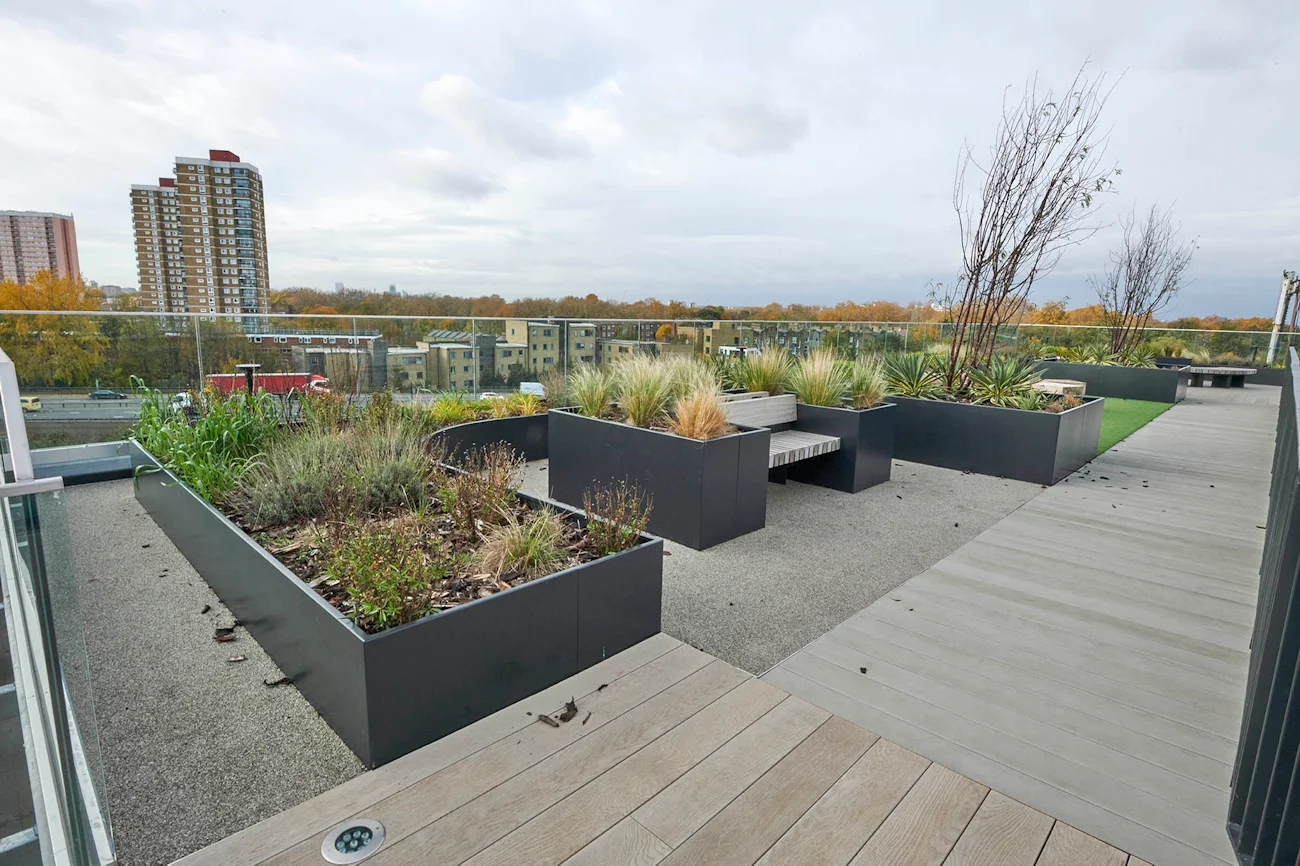 Roof terrace