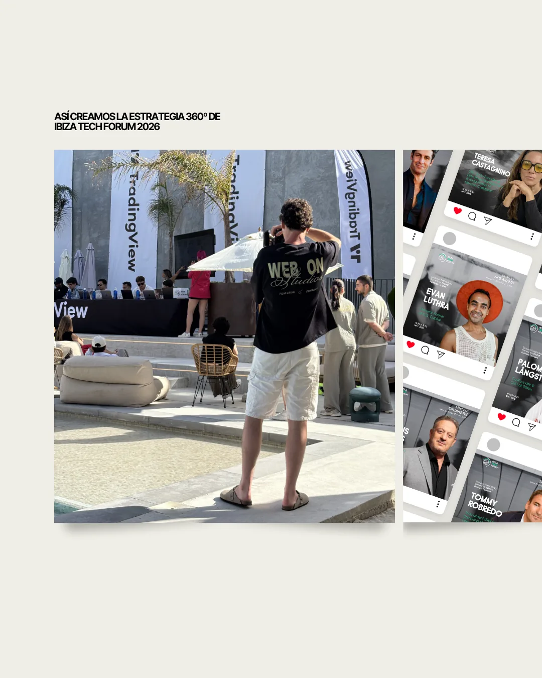Estrategia 360 del Ibiza Tech Forum 2026 con contenido de evento y stories