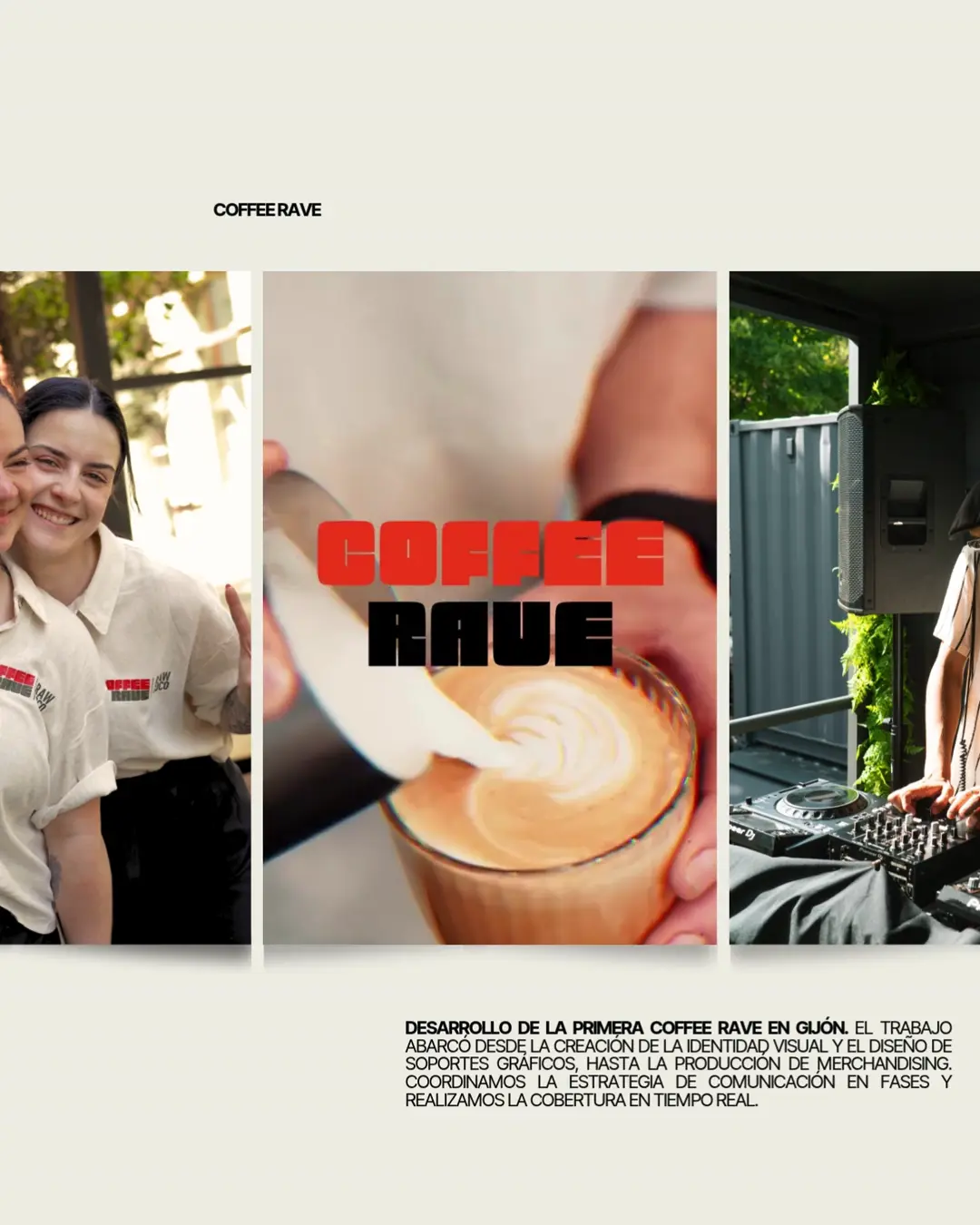 Coffee Rave, el primer evento de Rawcoco en Gijón