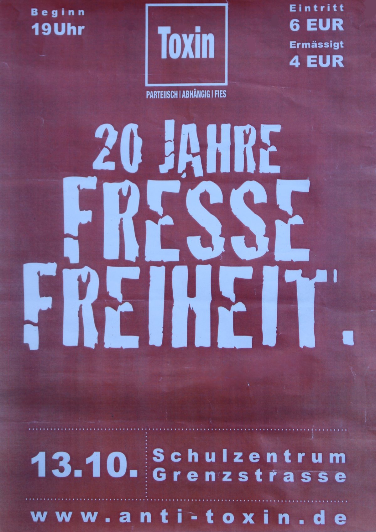 20 Jahre Fressefreiheit